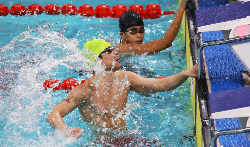刷新全國紀錄！廣東殘?zhí)貖W會游泳再奪一金