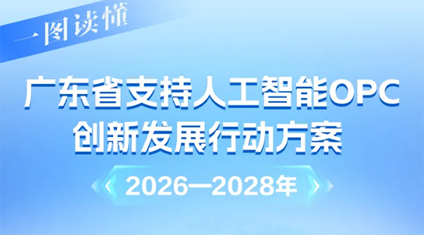 一圖讀懂 | 廣東省支持人工智能OPC創新發展行動方案（2026-2028年）
